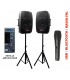 PARTY-15 (BLUETOOTH / USB / RADIO FM / SOPORTES INC) 400W