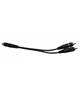 0,20 Mts / 1 RCA Hembra a 2 RCA Macho 