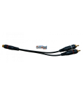 0,20 Mts / 1 RCA Hembra a 2 RCA Macho 