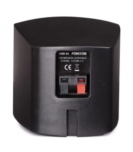 CUBE-62 (8Ω) (PAREJA + SOPORTES) (25 W / 12 WRMS POR UNIDAD) COL. NEGRO