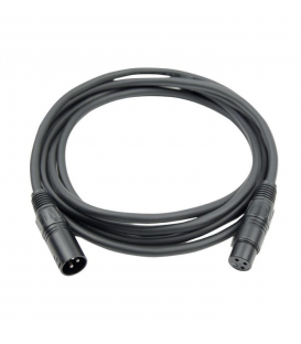10 Mts / DMX De XLR Macho a XLR Hembra (ESPECIAL PARA ILUMINACIÓN POR DMX)