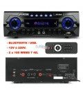 AV-460 (BLUETOOTH / USB / ECO / 2 MICROS) (12V ó 220V) 2 x 250 WMAX