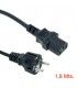 1,8 Mts / IEC CABLE DE ALIMENTACION AMERICANO
