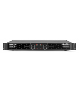 VDA1000 (2 x 500W / 2 x 250 WRMS) CLASE D / VENTILADA