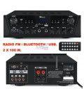 PV220BT (RADIO FM / BLUETOOTH / USB / SD) 200W / MANDO A DIST.