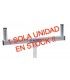 SOPORTE DOBLE PARA BAFLES (Ø35mm ESTÁNDAR) 