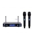 MU 150 M (UHF DOBLE DE MANO CON PANTALLAS LCD)