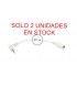 0,1 Mts / 1 MINI-JACK HEMBRA ESTEREO (3,5mm)A 1 MINI-JACK MACHO ESTERE0 (2,5mm)  COLOR BLANCO