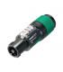 SPEAKON MACHO DE 4 POLOS (DE 6 A 12 MM DE Ø DE CABLE)