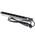 TRIPLE DE 8 SCHUKOS CON INTERRUPTOR (FDO EN ALUMINIO) 2 MTS DE CABLE.