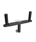 SOPORTE AJUSTABLE PARA 2 BAFLES (31 - 49 CM APERTURA) (HASTA 20 KG).