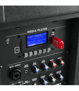 VSA700 (BATERIA / USB / AUX / BLUETOOH / 2 MICROS INALAMBRICOS / MANDO A DIST) (1000W / 500 WRMS)