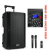 VSA700 (BATERIA / USB / AUX / BLUETOOH / 2 MICROS INALAMBRICOS / MANDO A DIST) (1000W / 500 WRMS)