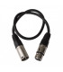 0,5 Mts / De XLR Hembra a XLR Macho