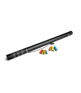 80 CM / CARTUCHO ELECTRICO DE CONFETI MULTICOLOR 