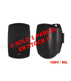 ELIPSE-8T (120W / 60 WRMS) (100V / 8Ω) PAREJA + SOPORTES ORIENTABLES
