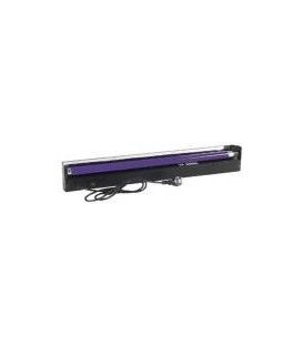 TUBO DE LUZ NEGRA CON SOPORTE 36W