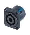 SPEAKON HEMBRA DE BASE 4 CONTACTOS (NL-4-MP)