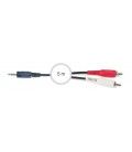 5 Mts / 1 MINI-JACK a 2 RCA Macho 