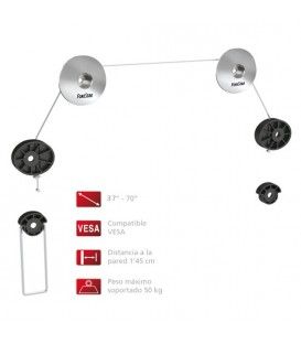  STV-630LED PARA PARED(TV PLANA DE 37 a 70" y 50 Kg)