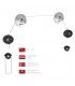  STV-630LED PARA PARED(TV PLANA DE 37 a 70" y 50 Kg)