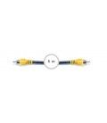 CABLE RCA A RCA (5 Mts) ESPECIAL PARA VIDEO 