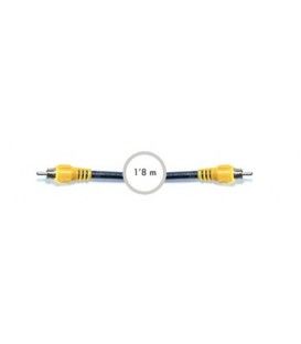 CABLE RCA A RCA (1,8 Mts) ESPECIAL PARA VIDEO (SV-571)
