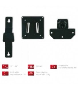  STV-642N PARA EXTRAPLANO ORIENTABLE DE PARED (TV PLANA DE 10 a 19" y 15 Kg)