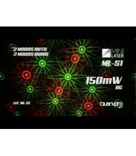 ML-S1 MULTIPUNTOS Y MULTIGOBOS (ROJO + VERDE 150mw)