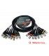 SNAKE 8XLRmf (9 Mts.)(8 Pares MACHO-HEMBRA XLR)