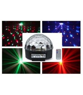 EFECTO + ALTAVOZ USB !! LED-MINIBALL/06USB
