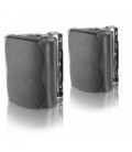 K-30/BLACK (PAREJA + SOPORTES) (80 W / 40 WRMS) COL. NEGRO