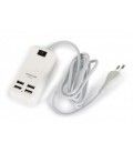 ESTACIÓN DE CARGA MÚLTIPLE (DE 220V A 4 x USB)