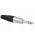 CONECTOR JACK AÉREO MACHO ESTÉREO )6,3 mm)