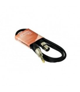 1,5 Mts / 1 JACK ESTÉREO MACHO (6,3mm) A XLR HEMBRA.