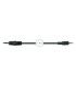 1,8 Mts CABLE MINI-JACK (2,5mm) MACHO A MINI-JACK (3,5mm) MACHO 