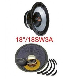 MEMBRANA SELENIUM TORNADO 18" (18SW3A) 2200W/1100WRMS