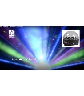 A BATERÍA INC. o 220v! MINI LED BALL