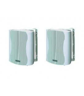 K-30/WHITE (PAREJA + SOPORTES) (80 W / 40 WRMS) COL. BLANCO