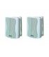 K-30/WHITE (PAREJA + SOPORTES) (80 W / 40 WRMS) COL. BLANCO