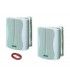 K-80 (PAREJA + SOPORTES) (170 W / 85 WRMS) COL. BLANCO