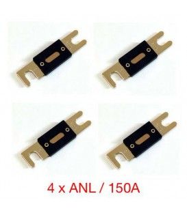 KIT DE 4 FUSIBLES 150A (ANL) 