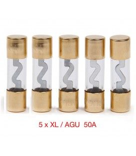 KIT DE 5 FUSIBLES 50A (XL-AGU) 