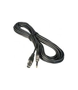 10 Mts CABLE JACK MONO MACHO A XLR HEMBRA.