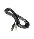 5 Mts /  JACK Mono Macho a XLR Hembra