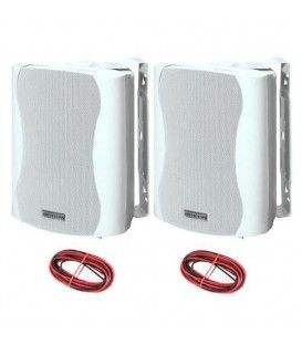 K-50W (PAREJA + SOPORTES) (100W / 50 WRMS) COL. BLANCO