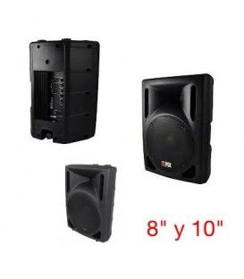 Amplificados de 8" y 10"