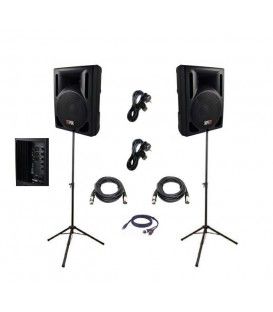 Amplificados 8" a 15" (Bar/Cafetería/Doméstico)